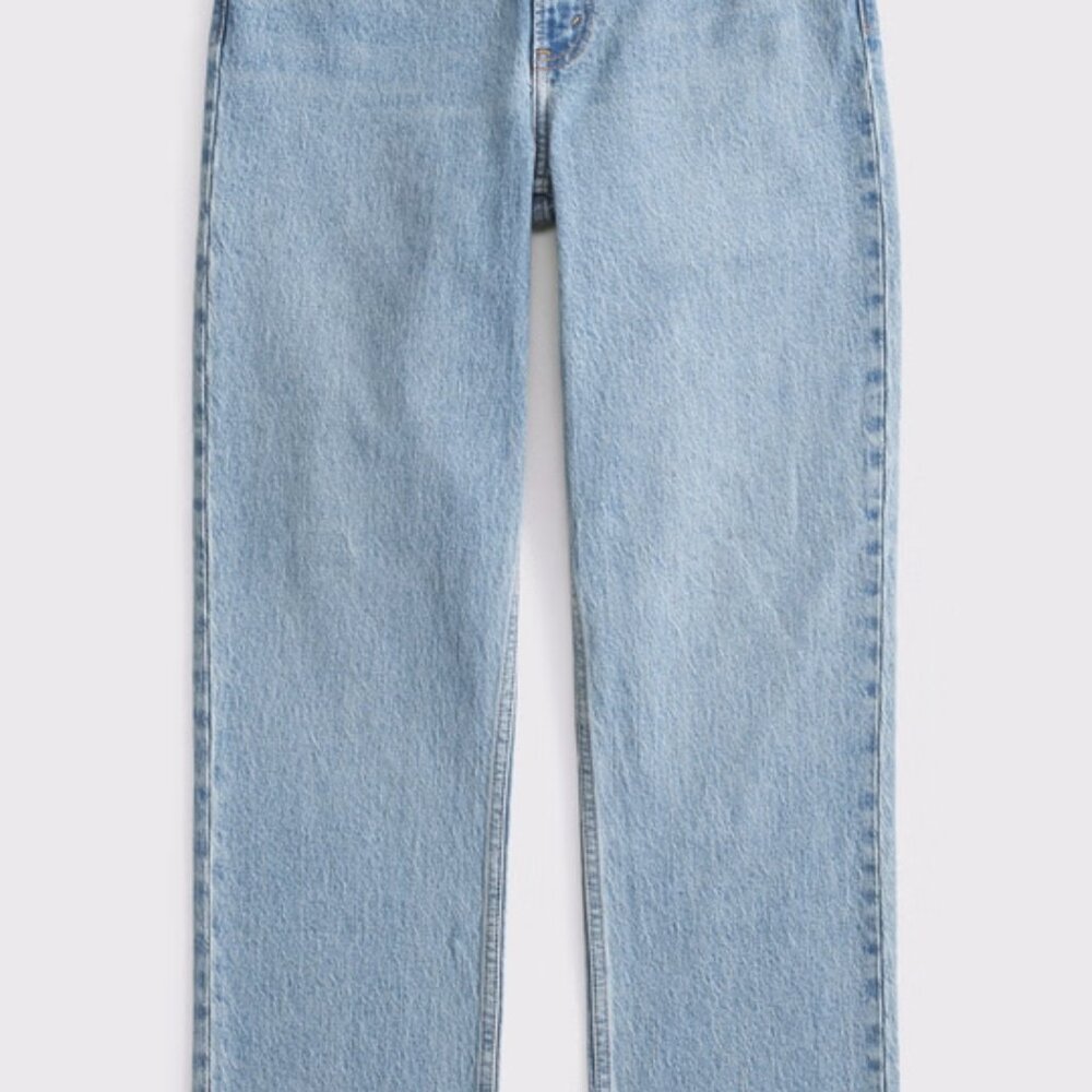 Abercrombie and fitch 90s slim straight super high rise jeans